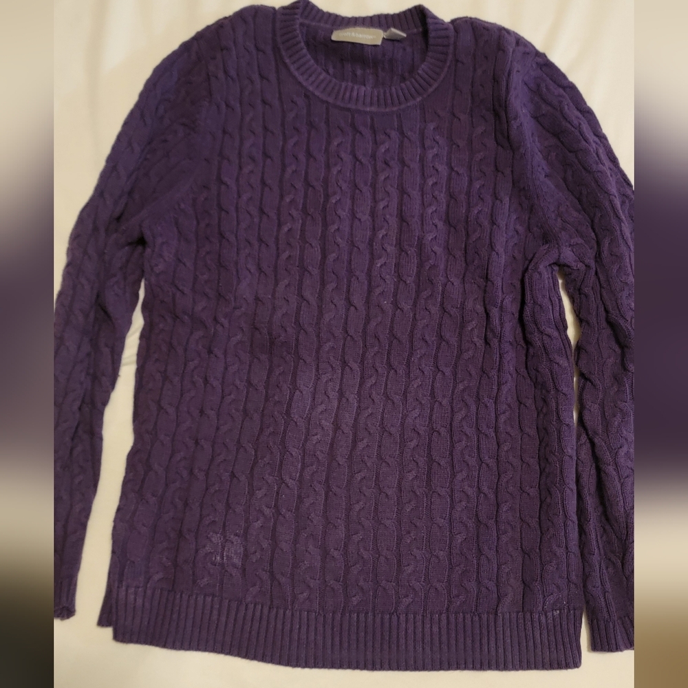 Purple sweater